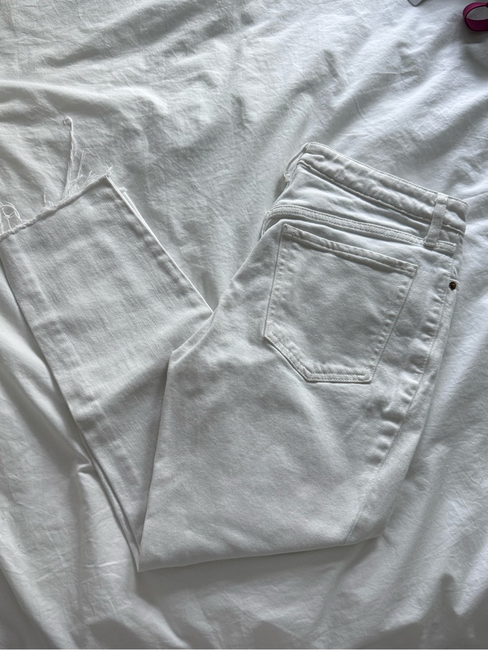 Old Navy womens white jeans